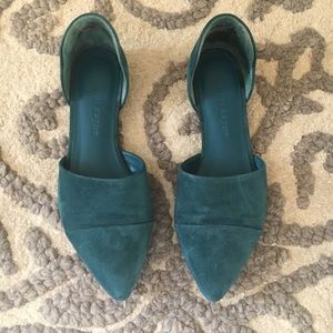 Jenni Kanye Suede  d‘Orsay Flats